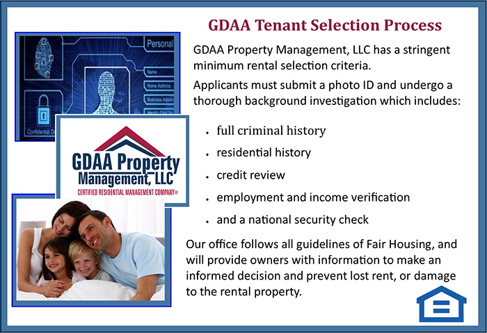 GDAA Property Management Georgetown, TX Has a Stringent Minimum Rental Selection Criteria