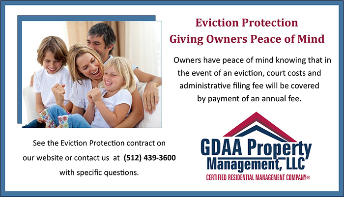 GDAA Offers Eviction Protection